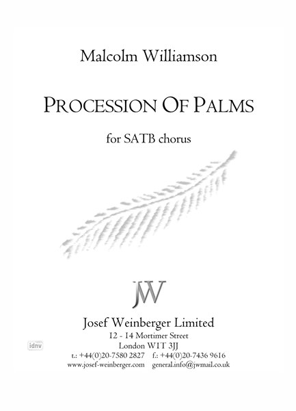Malcolm Williamson: Procession of Psalms