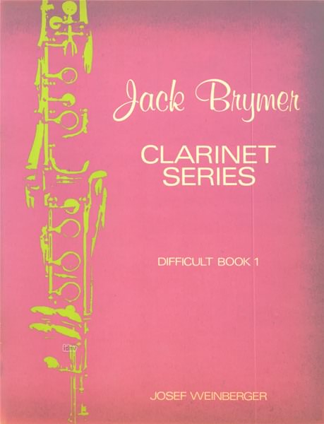 Jack Brymer: Clarinet Series - Difficult Book