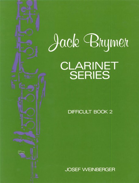 Jack Brymer: Clarinet Series - Difficult Book