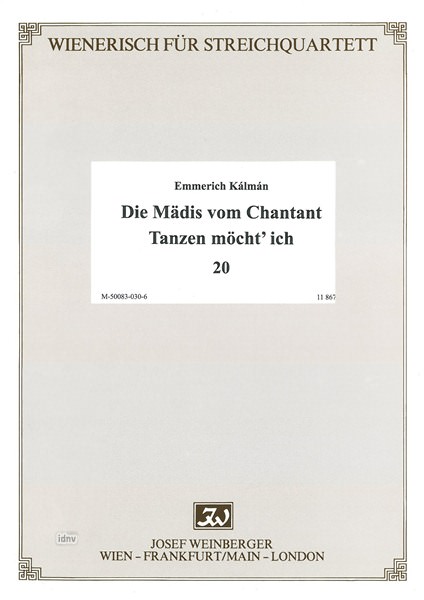 Emmerich Kálmán: Wienerisch für Streichquartett