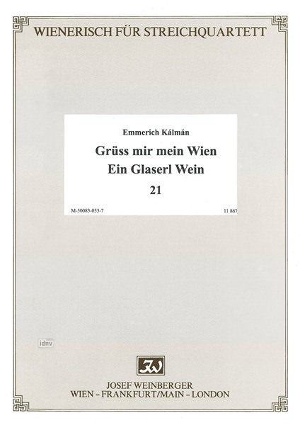 Emmerich Kálmán: Wienerisch für Streichquartett