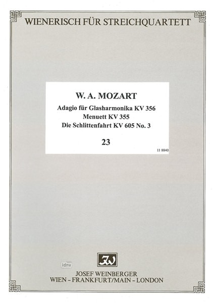 Wolfgang Amadeus Mozart: Wienerisch für Streichquartett