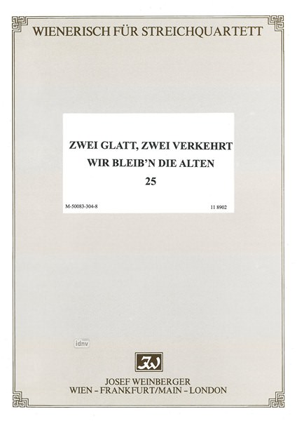 Hans Lang: Wienerisch für Streichquartett