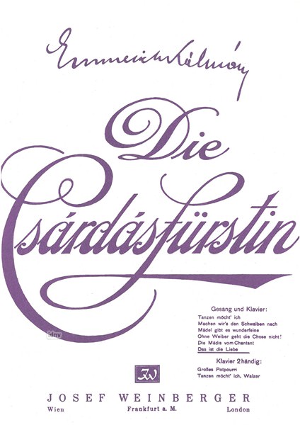 Emmerich Kálmán: Das ist die Liebe