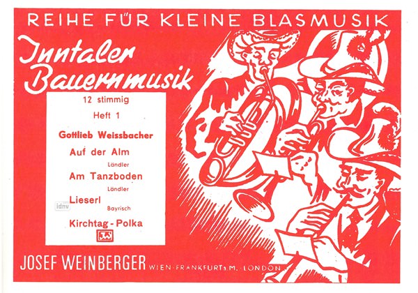 Gottlieb Weissbacher: Inntaler Bauernmusik - Heft 1