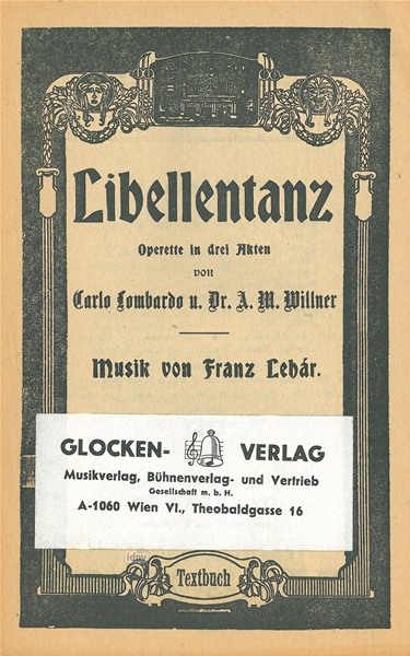 Franz Lehár: Libellentanz