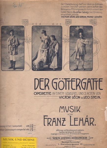 Franz Lehár: Der Göttergatte