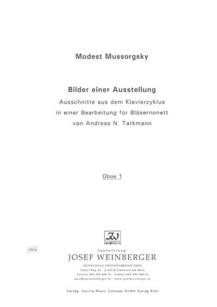 Modest Mussorgsky: Bilder einer Ausstellung
