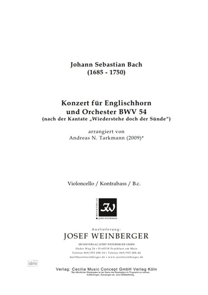 Clara Schumann: Drei Fugen auf Themen von J. S. Bach
