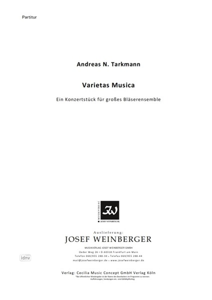 Andreas N. Tarkmann: Varietas Musica