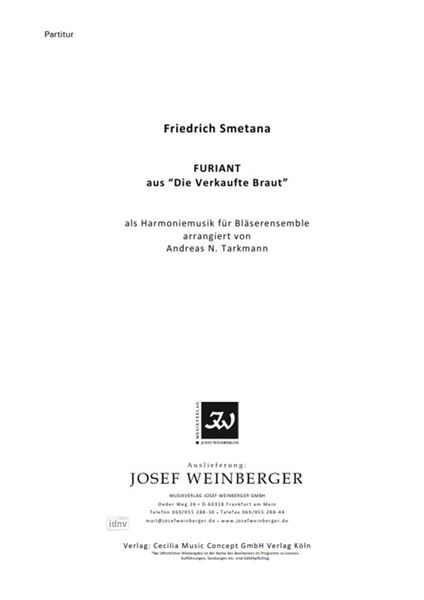 Friedrich Smetana: Furiant