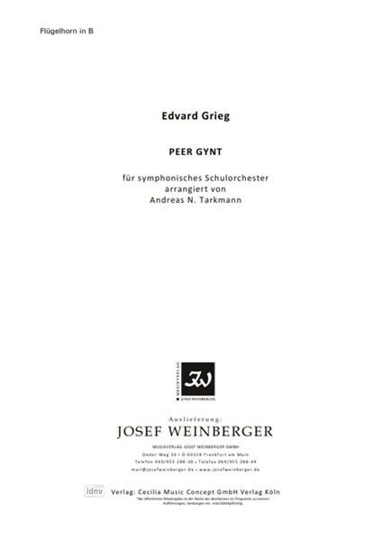 Edvard Grieg: Peer Gynt