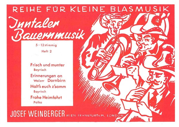 Gottlieb Weissbacher: Inntaler Bauernmusik - Heft 2