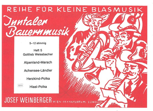 Gottlieb Weissbacher: Inntaler Bauernmusik - Heft 5