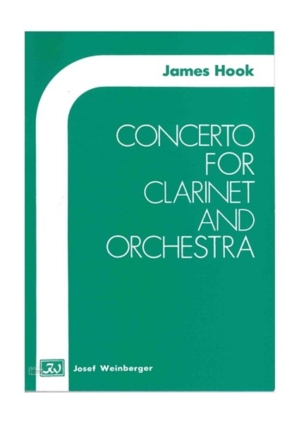 James Hook: Concerto for Clarinet and Orchestra