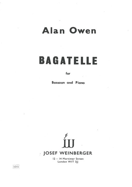 Alan Owen: Bagatelle