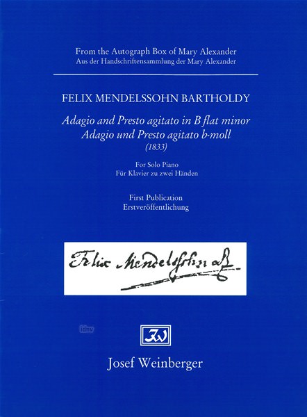 Felix Mendelssohn Bartholdy: Adagio und Presto agitato