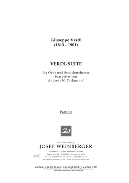 Giuseppe Verdi: Verdi Suite