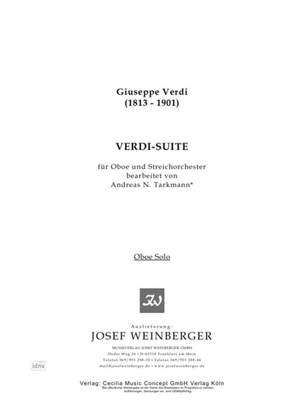 Giuseppe Verdi: Verdi Suite