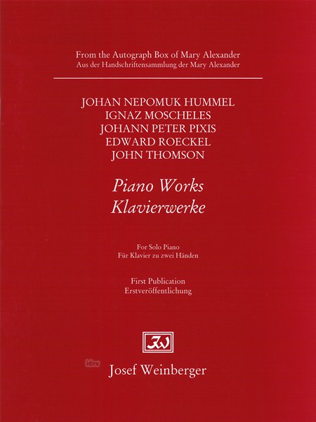 Verschiedene: Klavierwerke