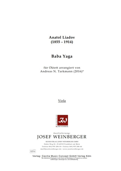 Anatol Liadov: Baba Yaga