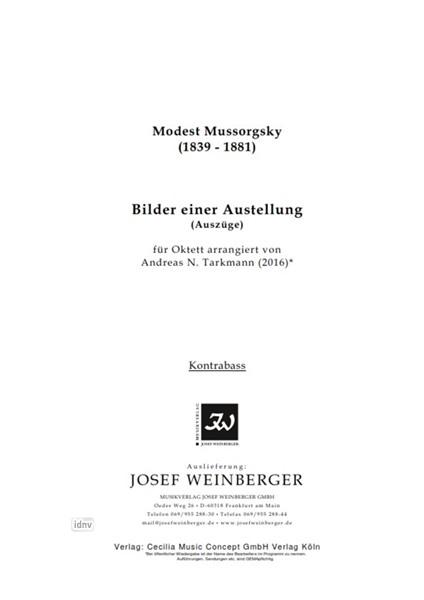 Modest Mussorgsky: Bilder einer Ausstellung