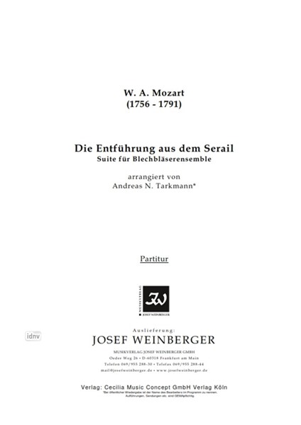 Wolfgang Amadeus Mozart: Die Entführung aus dem Serail