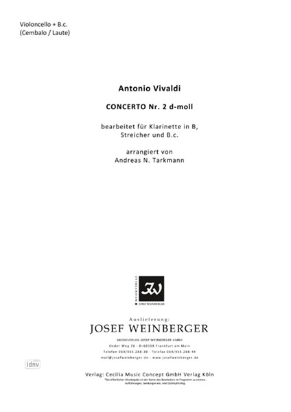 Antonio Vivaldi: Concerto Nr. 2
