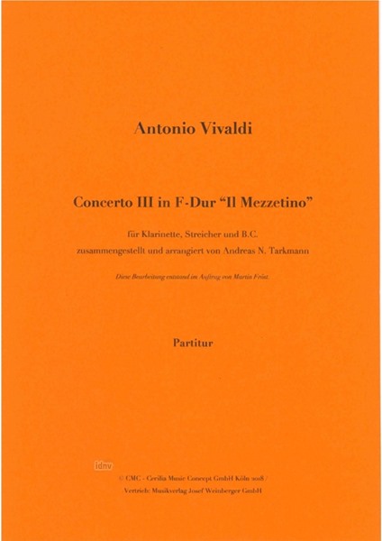 Antonio Vivaldi: Concerto Nr. 3