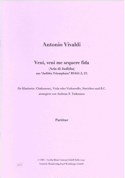 Antonio Vivaldi: Veni, veni me sequere fida