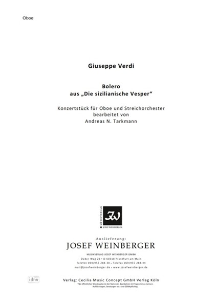 Giuseppe Verdi: Bolero