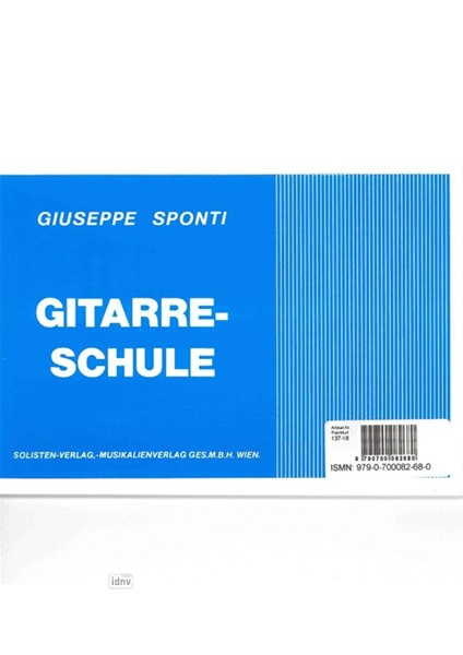 Giuseppe Sponti: Gitarre-Schule
