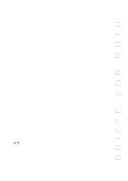 Gisle Kverndokk: Letters from Ruth - Briefe von Ruth