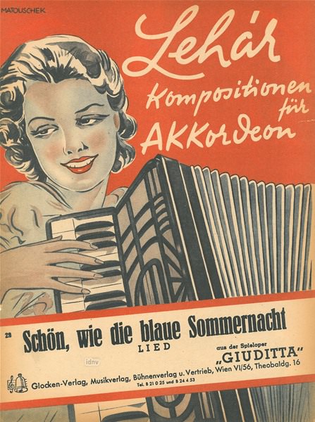 Franz Lehár: Schön wie die blaue Sommernacht