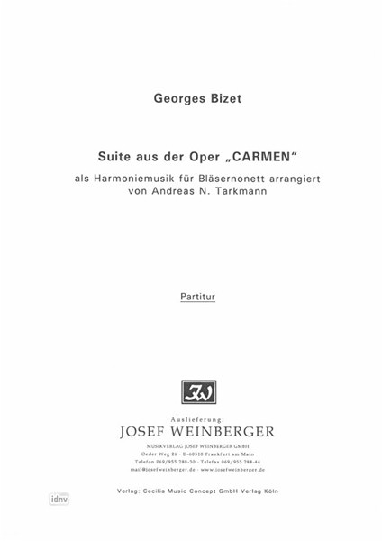 Georges Bizet: Suite aus der Oper "Carmen"