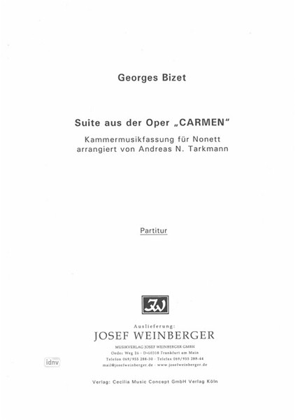 Georges Bizet: Suite aus der Oper "Carmen"