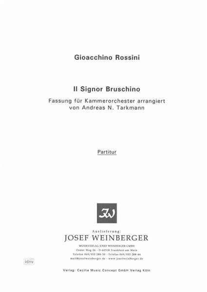Gioachino Rossini: Il Signor Bruschino