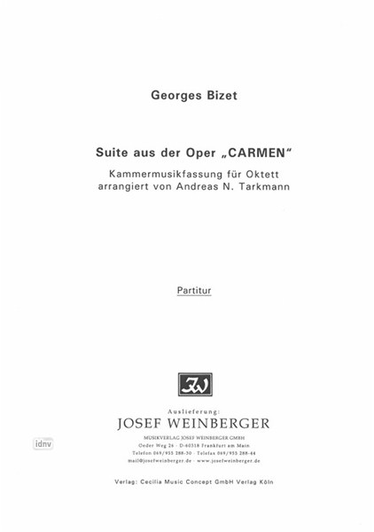 Georges Bizet: Suite aus der Oper "Carmen"