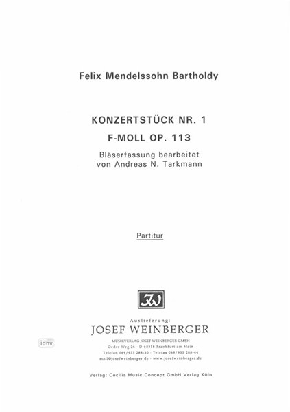 Felix Mendelssohn Bartholdy: Konzertstück Nr. 1