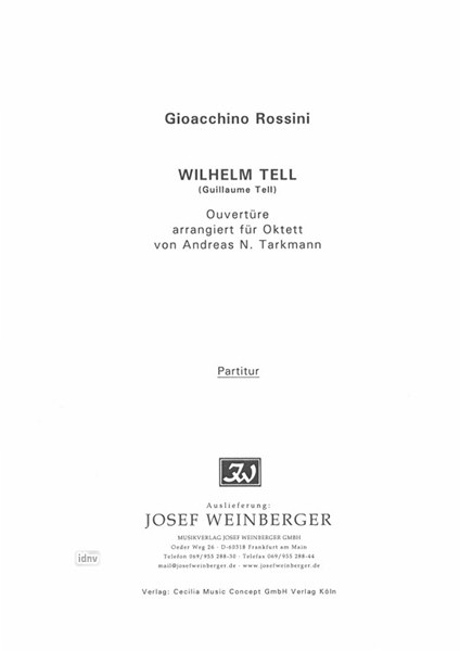 Gioachino Rossini: Ouvertüre aus "Wilhelm Tell"