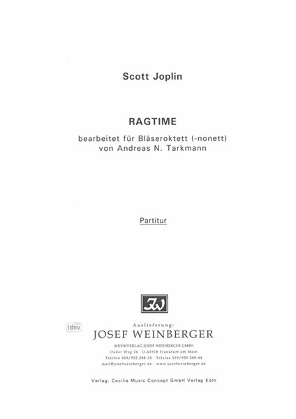 Scott Joplin: Ragtime
