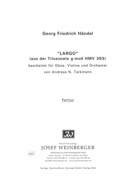 Georg Friedrich Händel: Largo