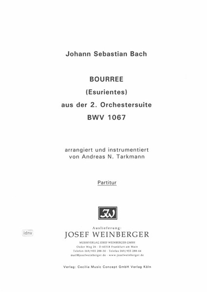 Johann Sebastian Bach: Bourree - Esurientes