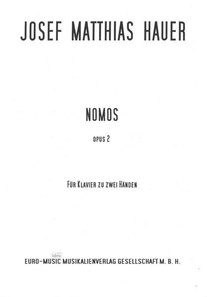 Josef Matthias Hauer: Nomos