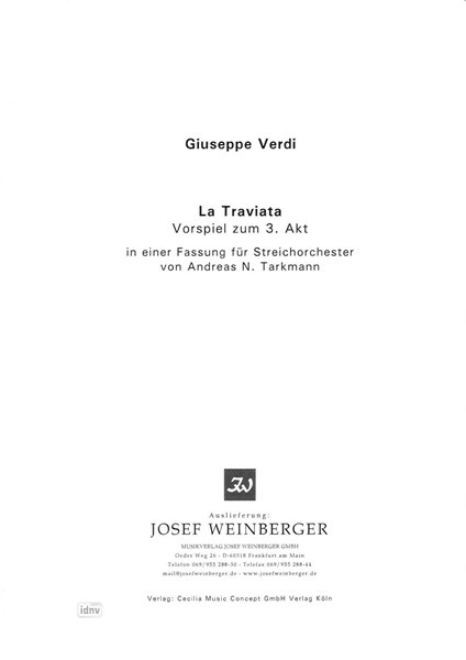 Giuseppe Verdi: La Traviata