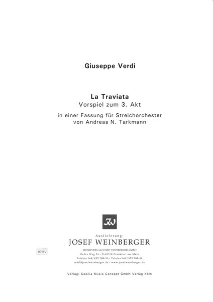 Giuseppe Verdi: La Traviata