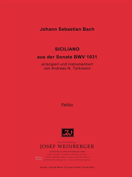 Johann Sebastian Bach: Siciliano
