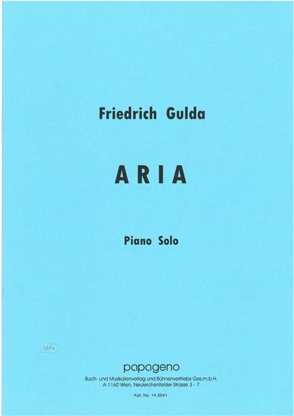 Friedrich Gulda: Aria