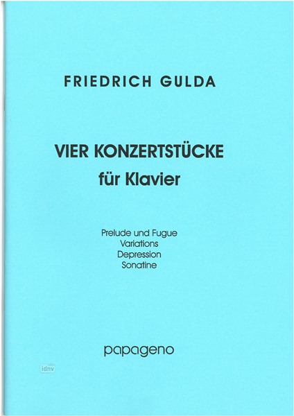 Friedrich Gulda: Vier Konzertstücke