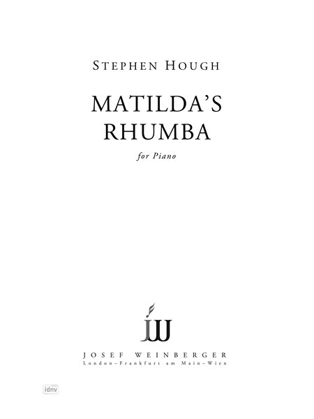 Trad.: Matilda's Rhumba